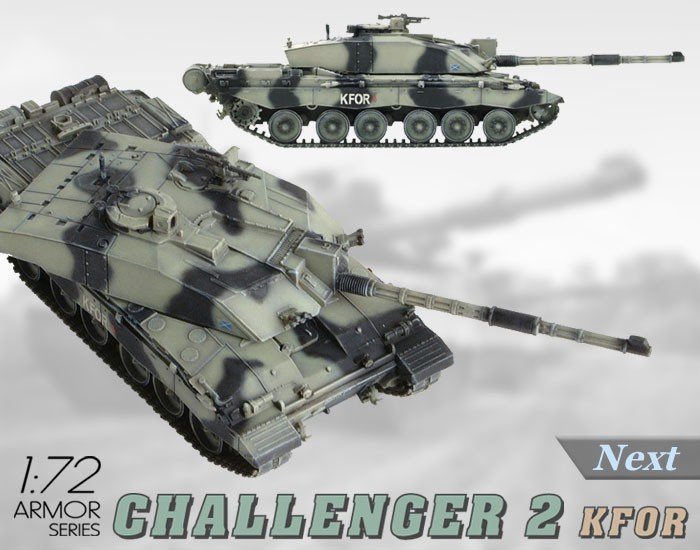 Dragon 7222 CHALLENGER II KFOR 1/72 – imagen 2
