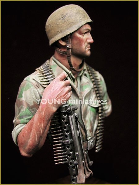 Young Miniatures YM1844 German Fallschirmjager Monte Cassino 1944 1/10 – imagen 7
