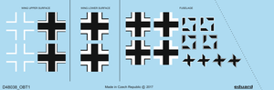 Eduard D48038 Fw 190A-4 national insignia EDUARD 1/48