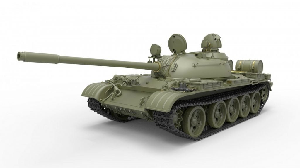 MiniArt 37016 T-55A Early Mod 1965 Interior Kit 1/35 – zdjęcie 2