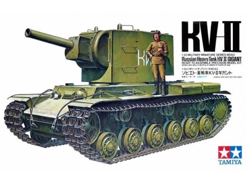 Tamiya 35063 KV-II Char lourd russe (1/35)