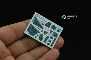 Quinta Studio QD+72184 Mi-24V 3D-Printed &amp;amp; coloured Interior on decal paper (Hobby Boss/ARK Models) (with 3D-printed resin parts) 1/72 – Bild 3