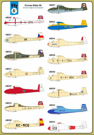 Fly 48025 Grunau Baby IIb Czechoslovakia 2 1/48 – Bild 4