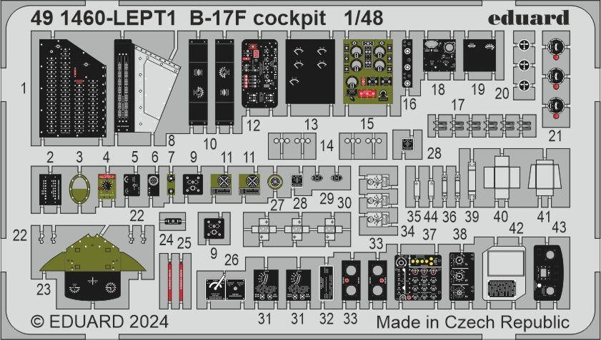 Eduard BIG49426 B-17F regular nose PART I EDUARD 1/48 – image 2