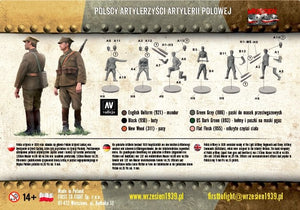 First to Fight PL055 Polscy artylerzyści artylerii polowej 1/72 – imagen 3