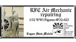 Copper State Models F32-025 RFC Air Mechanic repairing 1/32