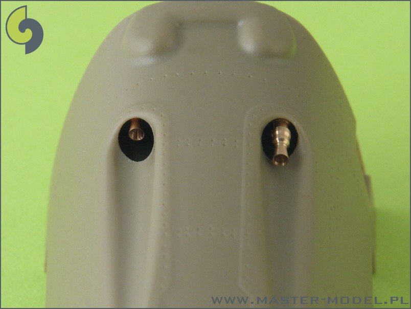 Master AM-32-005 Bf 109 E3 - E9, T armament set (MG 17 tips, MG FF barrels) 1/32 – imagen 6