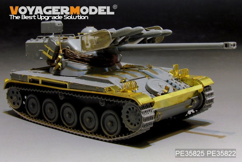 Voyager Model PE35825 Modern French AMX-13/75 w/SS-11 ATGM light tank basic (smoke discharger, Atenna base Include）For TAKOM 2038 1/35 – immagine 8