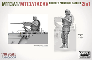 Andy&amp;#39;s Hobby Headquarters AHHQ-009 Kit M113A1 / M113A1 ACAV 2 en 1 1/16 – image 7