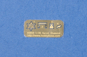 Hobby Boss 83859 French Saint Chamond Heavy Tank Medium – imagen 9