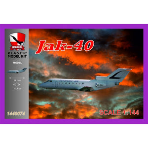 Big Model 1440074 JAK-40 ESTONIAN AIR 1/144