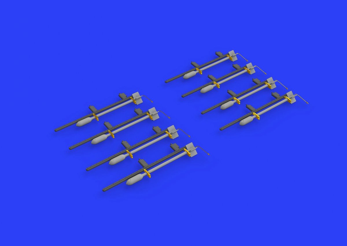 Eduard 648450 Roquettes RP-3 de 60 lb pour Tempest Mk. V 1/48 EDUARD – image 3
