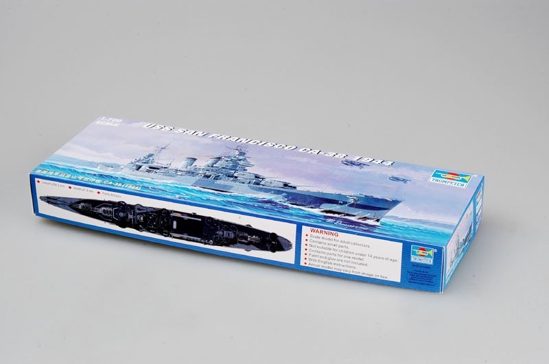 Trumpeter 05747 USS San Francisco CA-38 1944 1/700 – immagine 2