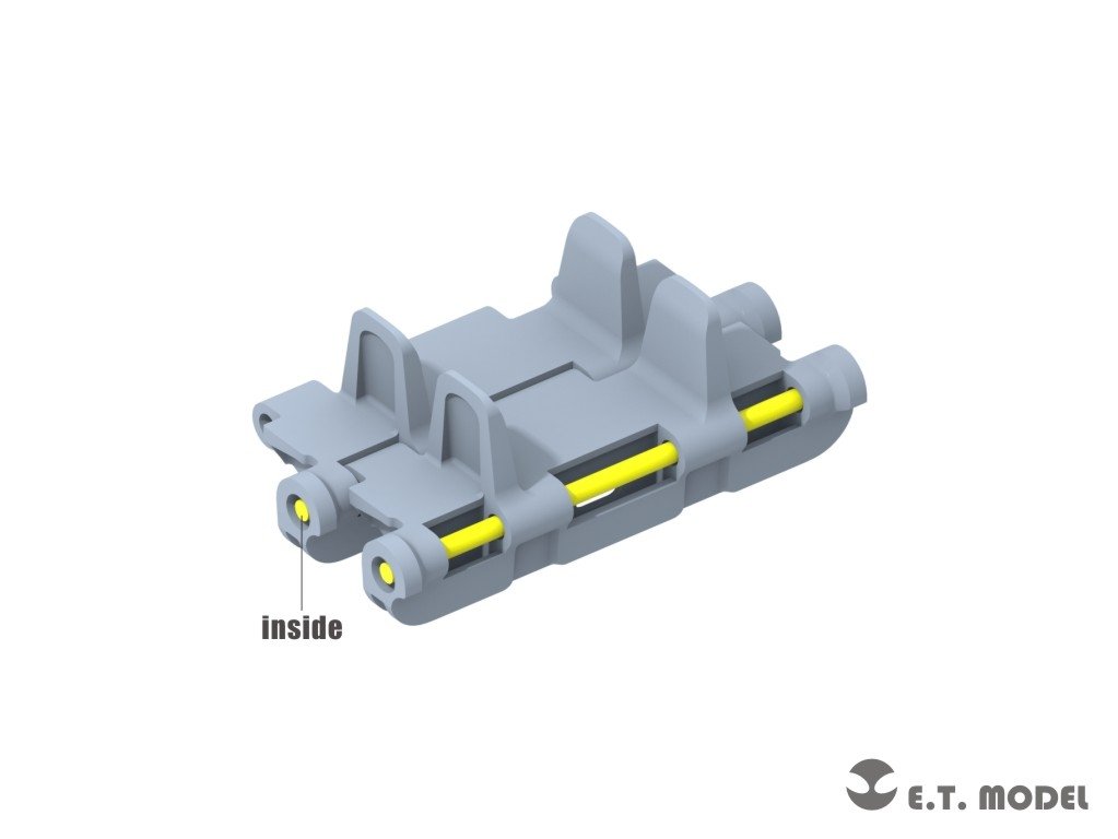 E.T. Model P35-063 WWII German Pz.Kpfw.II Ausf.L Luchs Workable Track ( 3D Printed ) 1/35 – imagen 2