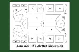 Hobby Boss 80181 Fieseler Fi-156 C-3/TROP Storch 1/35 – zdjęcie 10