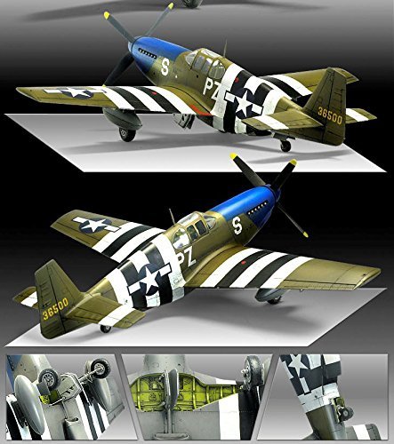 Academy 12303 USAAF P-51B &amp;quot;BLUE NOSE&amp;quot; 1/48 – imagen 4