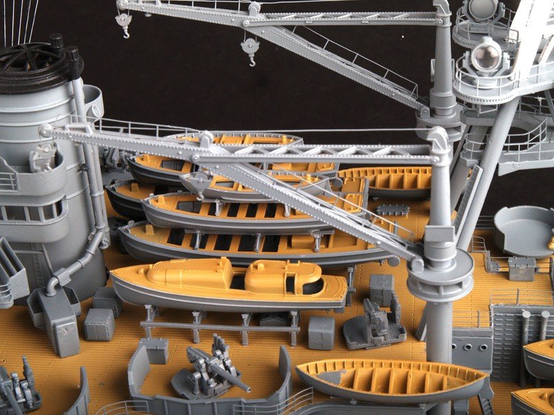 Trumpeter 03701 USS Arizona BB-39 1/200 – imagen 36