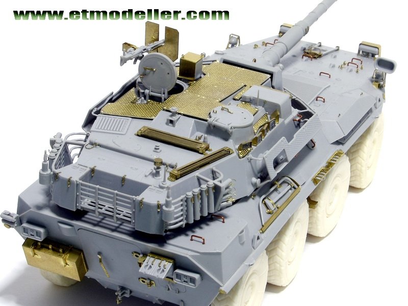 E.T. Model E35-006 Modern Italian B1 Centauro Tank Destroyer (For TRUMPETER 00386) 1/35 – imagen 3