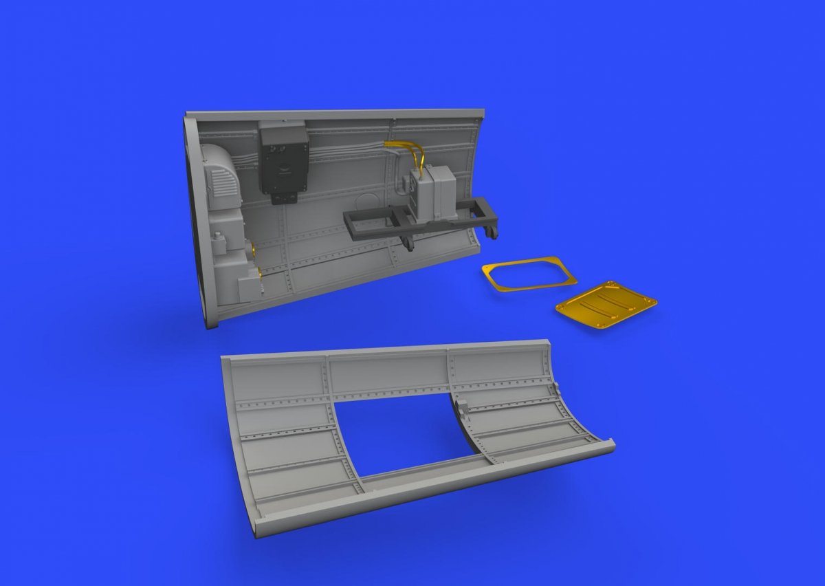 Eduard 648404 Bf 109G-6 radio compartment TAMIYA 1/48 – imagen 2