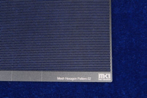 KA Models KA-00006 HEXAGON PATTERN MESH B 0.45mm X 0.3mm – Bild 3