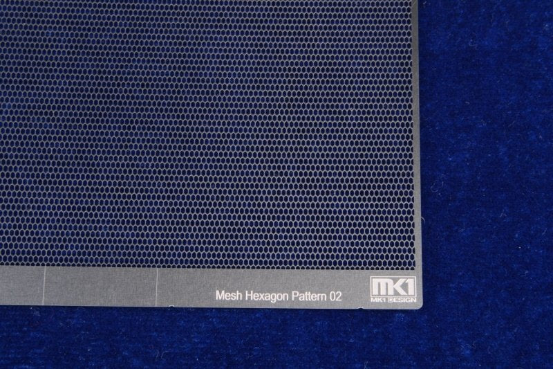 KA Models KA-00006 HEXAGON PATTERN MESH B 0.45mm X 0.3mm – Bild 3