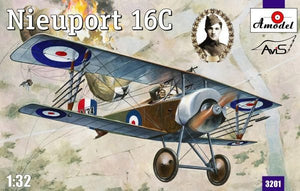Maquette A-Model 03201 Chasseur français Nieuport 16C (Lt. Albert Ball) 1/32