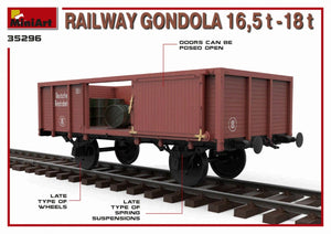 MiniArt 35296 RAILWAY GONDOLA 16,5-18t 1/35 – imagen 7