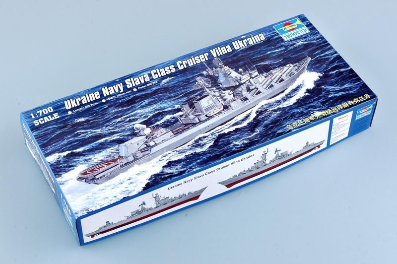 Trumpeter 05723 Ukraine Navy Slava Class Cruiser Vilna Ukraina 1/700 – immagine 2