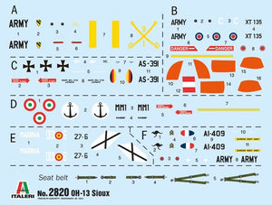 Italeri 2820 OH-13 Sioux 1/48  – image 2