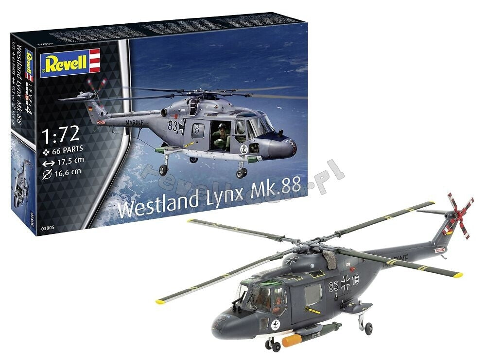 Revell 63805 Westland Lynx Mk.88 Model Set 1/72 – imagen 2