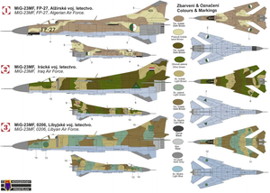 Kovozavody Prostejov KPM0309 MiG-23MF „Arabian Floggers“ 1/72 – immagine 2
