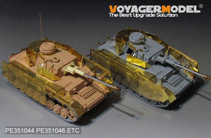Voyager Model PE351044 WWII German Pz.Kpfw.IV Ausf.J（LateProduction）Basic For Border BT-008 1/35 – immagine 26