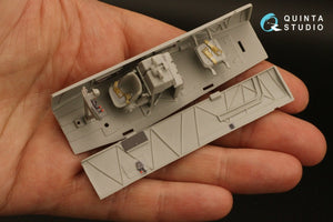 Intérieur imprimé en 3D et coloré sur papier décalcomanie Quinta Studio QD48289 Ar 196A-3 (Italeri) 1/48 – image 9