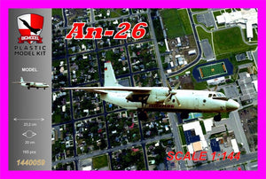 Big Model 1440059 Antonov An-26 Interflug 1/144