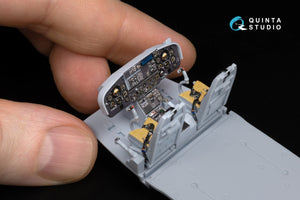 Quinta Studio QD+48454 Lynx AH-7 3D-Printed &amp;amp; colored Interior on decal paper (Airfix) (with 3D-printed resin parts) 1/48 – image 6