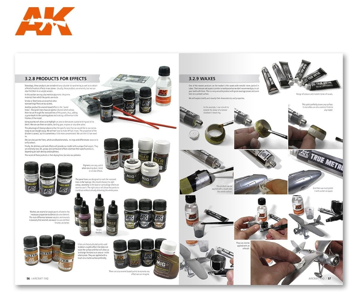 AK Interactive AK276 AIRCRAFT SCALE MODELLING F.A.Q. (English) – immagine 2
