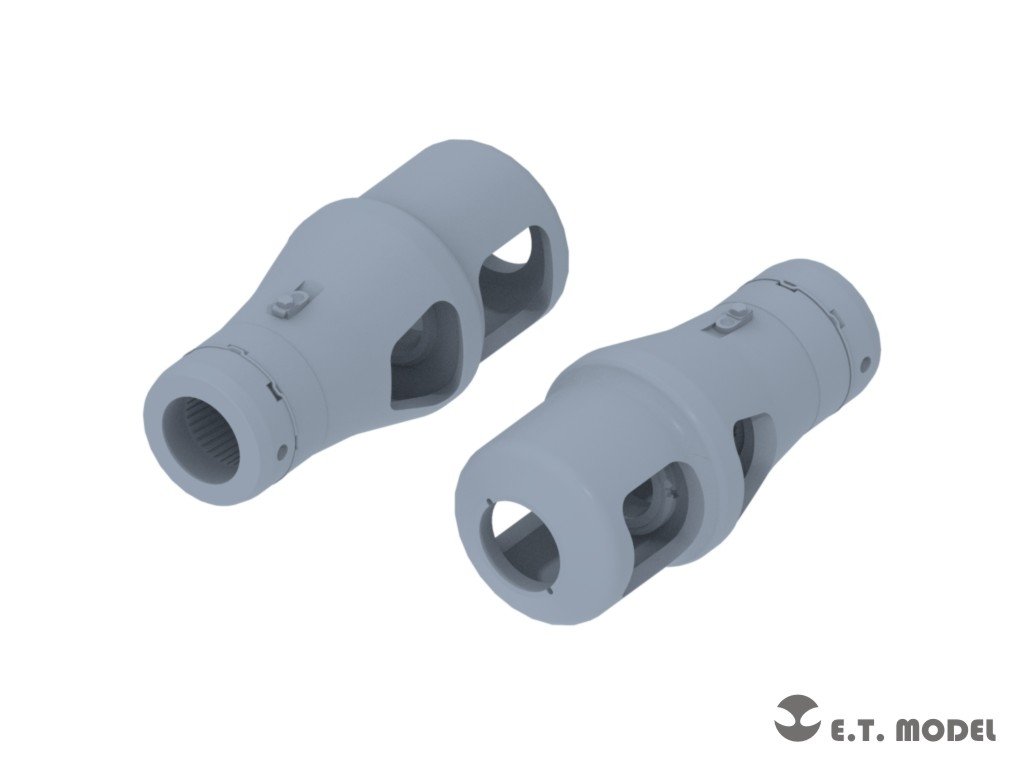 E.T. Model P35-246 WWII German 88mm KwK/Pak Muzzle Brake(Type.3) 1/35 – Bild 2