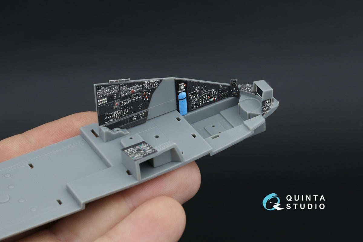 Quinta Studio QD48629 Mi-35 3D-Printed &amp; coloured Interior on decal paper (Trumpeter) 1/48