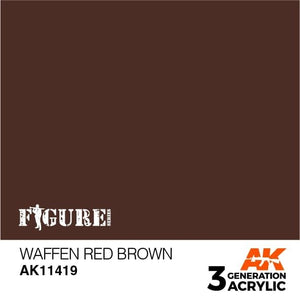 AK Interactive AK11419 Waffen Red Brown 17ml