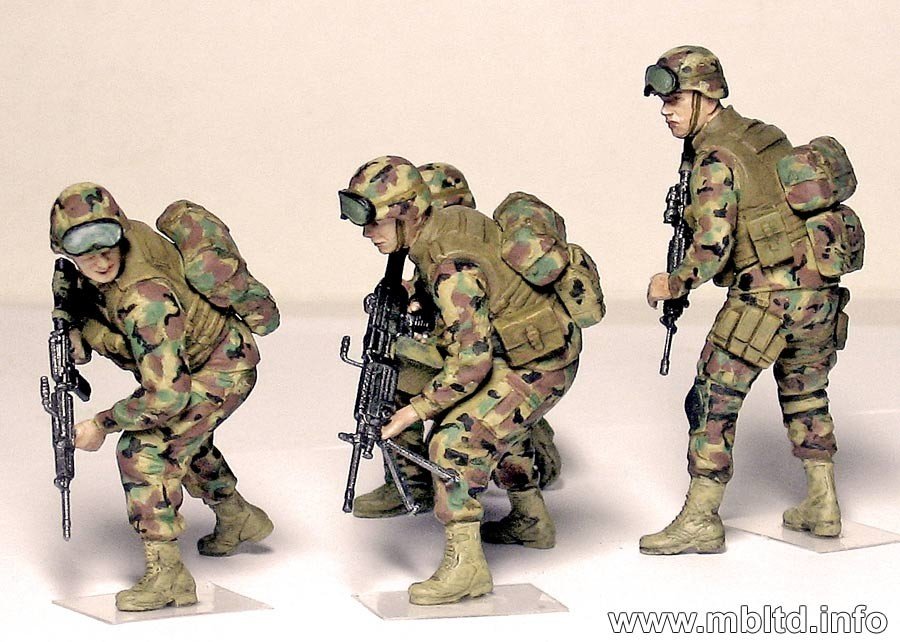 Master Box 3575 Iraq kit 1 (US Troops) 1/35 – zdjęcie 12