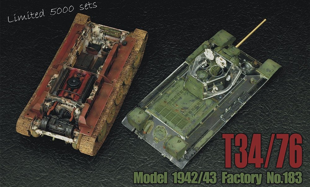AFV Club 35S57 Soviet T-34/76 Model 1942/43 Factory No.183 Special Edition 1/35