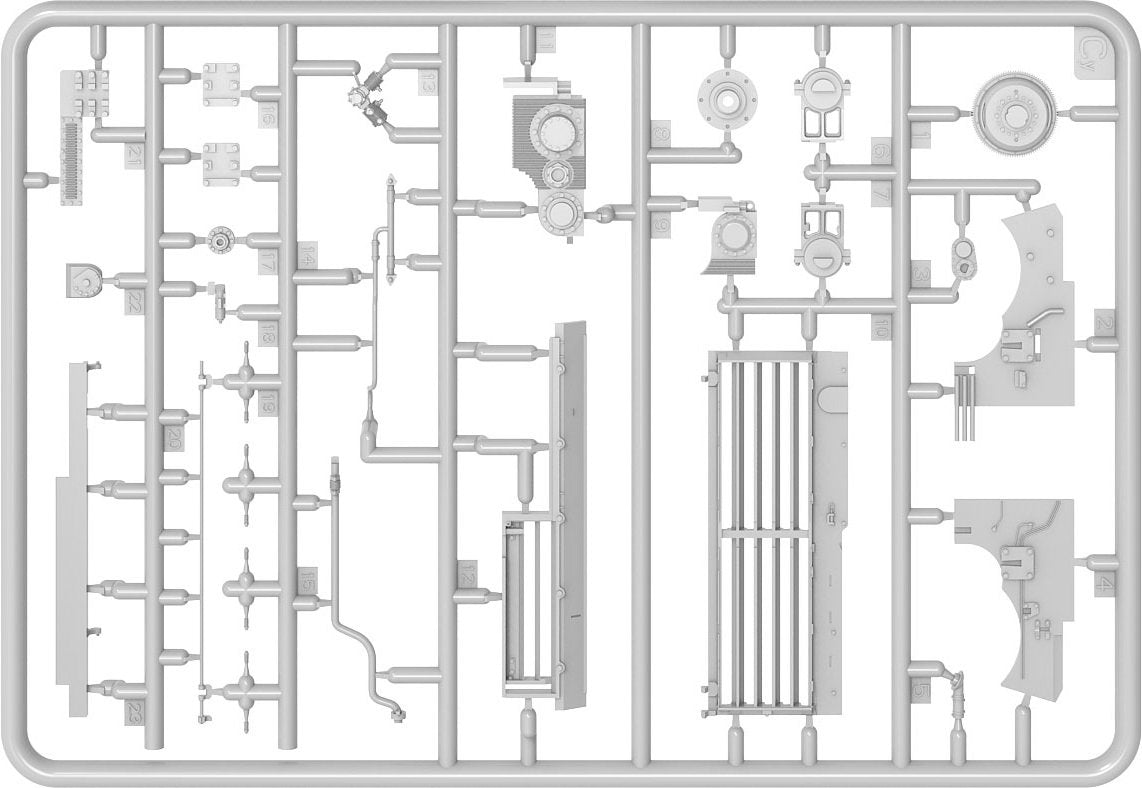 MiniArt 37073 TRANSMISSION SET FOR T-55/T-55A 1/35 – imagen 4