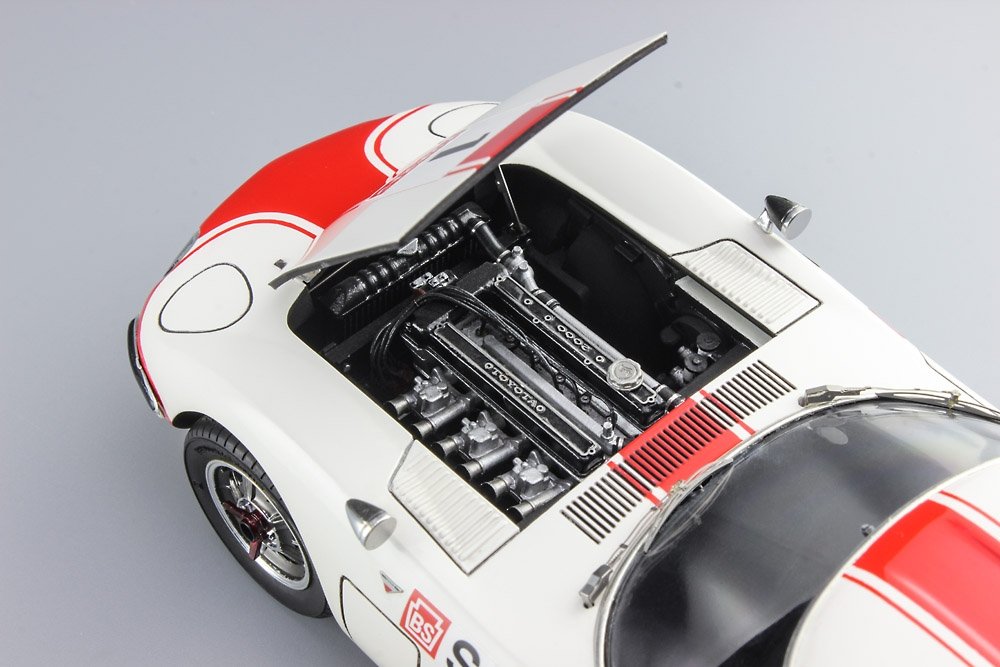 Hasegawa CH53 TOYOTA 2000GT “1967 FUJI 24-HOUR RACE SUPER DETAIL” 1/24 – imagen 3