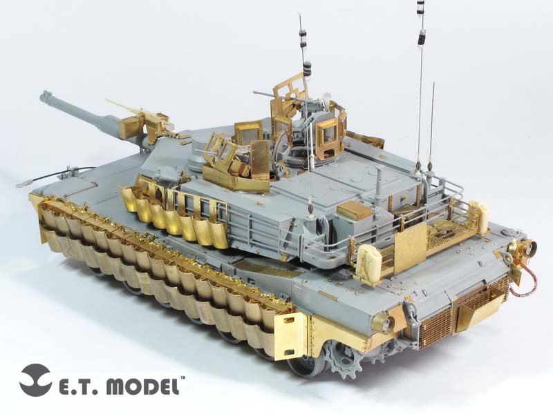 E.T. Model E35-161 Modern US ARMY M1A2 SEP MBT TUSK II (For DRAGON 3536) 1/35 – immagine 3