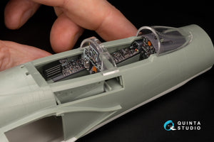 Quinta Studio QDS+48489 F-4J Phantom II 3D-Printed &amp;amp; coloured Interior on decal paper (Academy) (Small version) (with 3D-printed resin parts) 1/48 – immagine 14