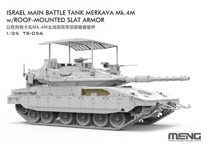 Meng Model TS-056 Merkava Mk.4M w/roof-mounted slat armor Israel Main Battle Tank 1/35 – imagen 6