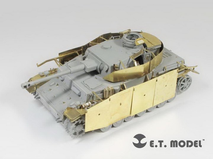 E.T. Model E35-086 WWII German Pz.Kpfw.IV Ausf.G Apr-May 1943 Production Schurzen (For DRAGON Smart Kit) 1/35 – Bild 5
