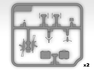 ICM 35749 Infantry weapons and chevrons Armed Forces of Ukraine 1/35 – imagen 7