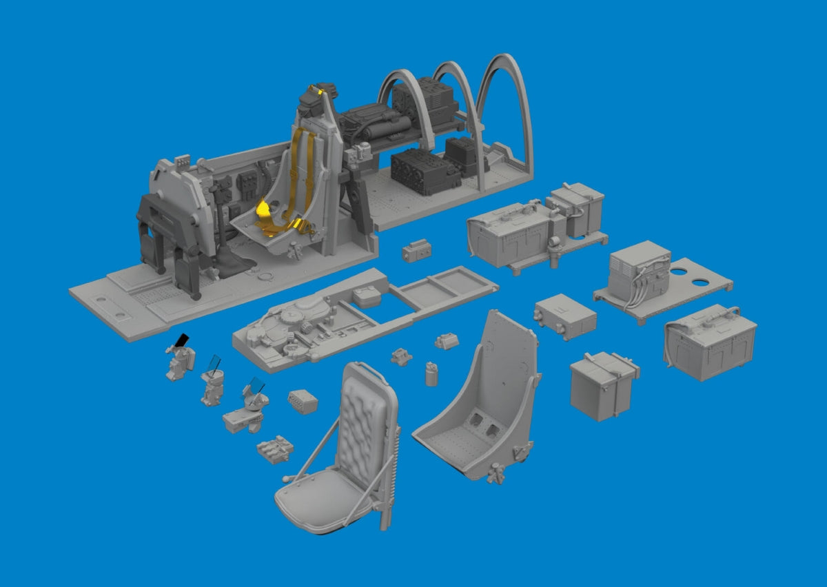 Eduard 6481032 P-51B Malcolm Hood canopy cockpit PRINT EDUARD 1/48 – imagen 4