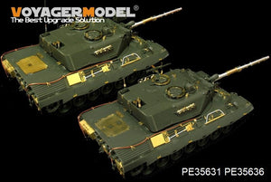 Maquette Voyager PE35636 Leopard 1A4 MBT allemand moderne, version B, avec canon (pour MENG TS-007), échelle 1/35 – image 4